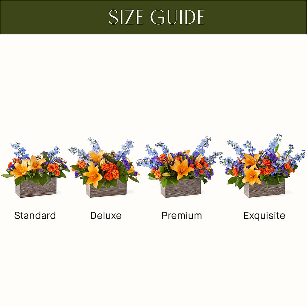 Radiant Citrus Box Bouquet – D Florals, Jacksonville FL