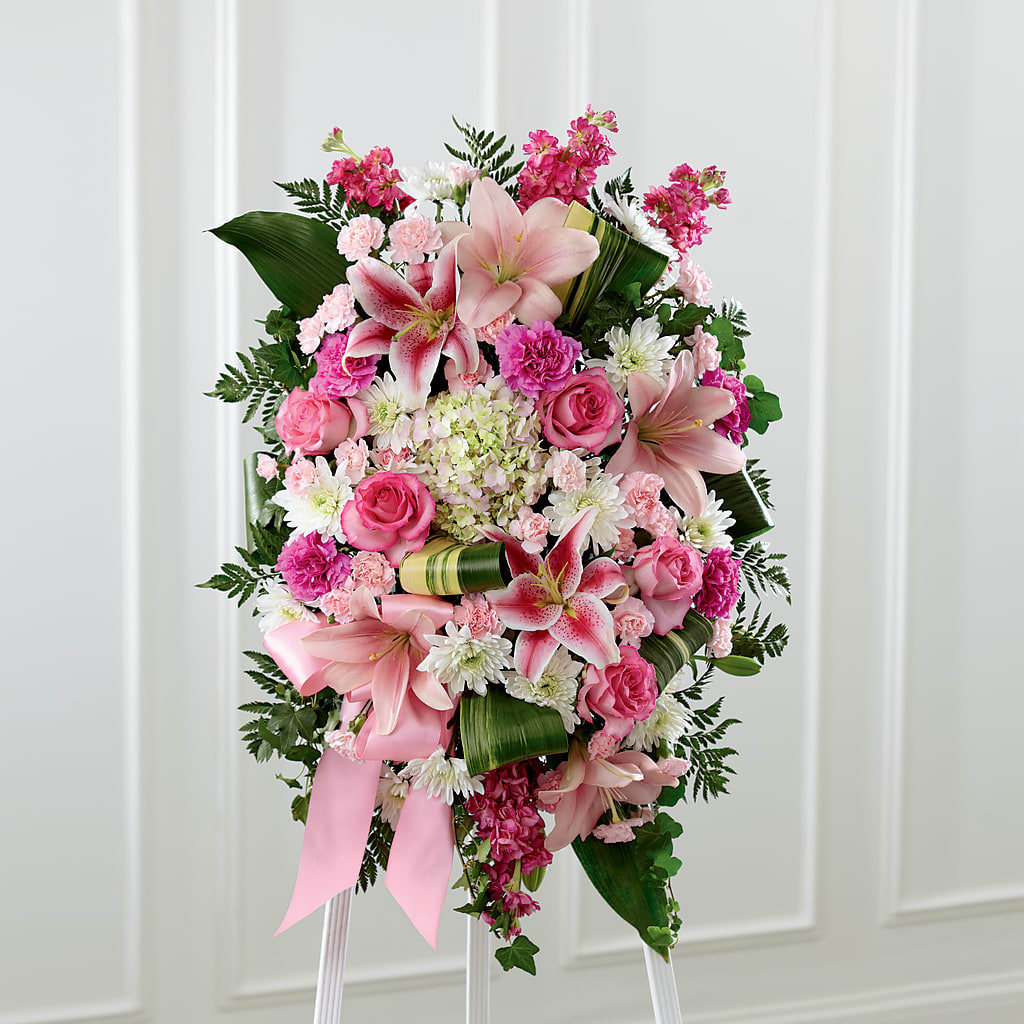 Comforting Standing Spray – D Florals, Jacksonville FL