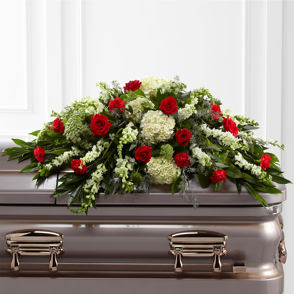Sincerity Casket Spray – D Florals, Jacksonville FL