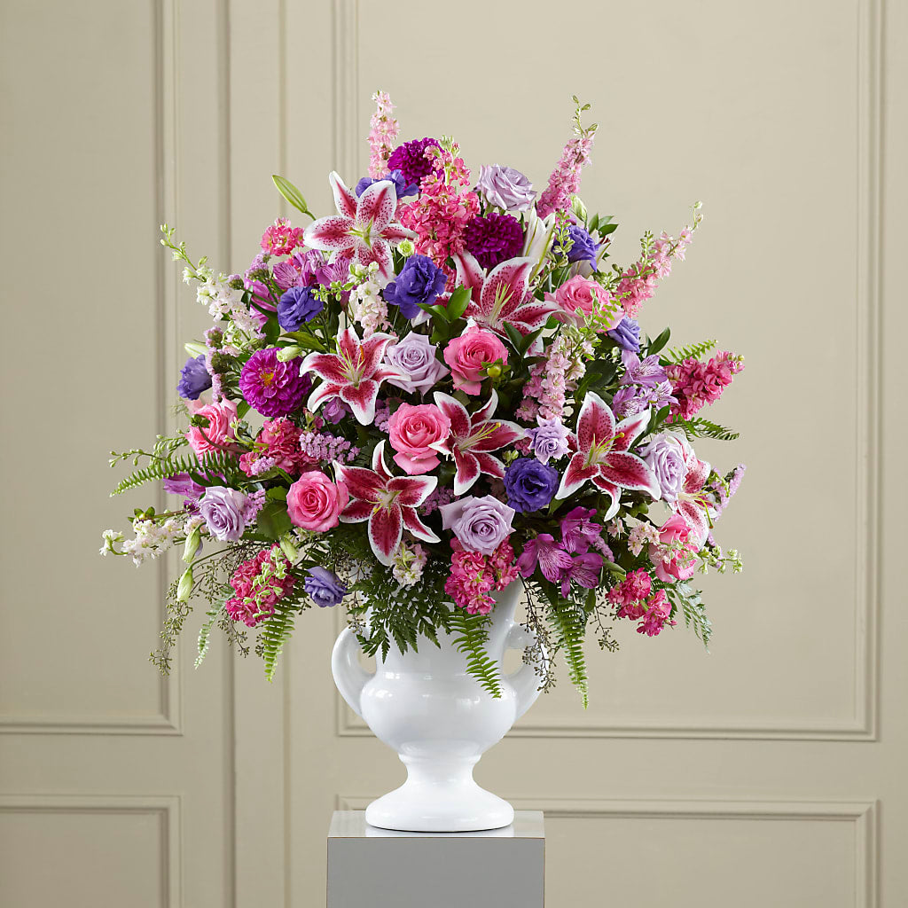 Peaceful Tribute Arrangement – D Florals, Jacksonville FL