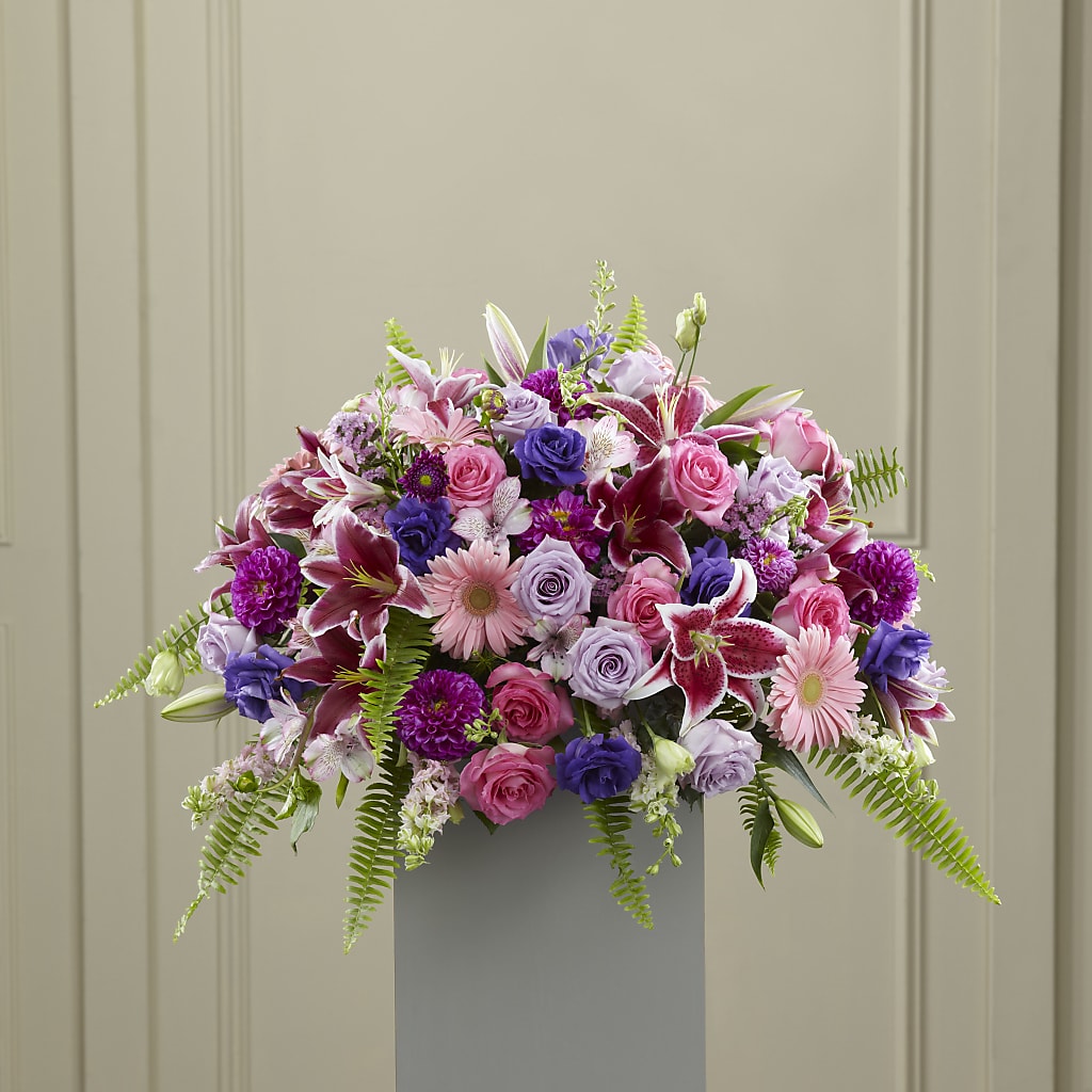 Fare Thee Well Pedestal – D Florals, Jacksonville FL