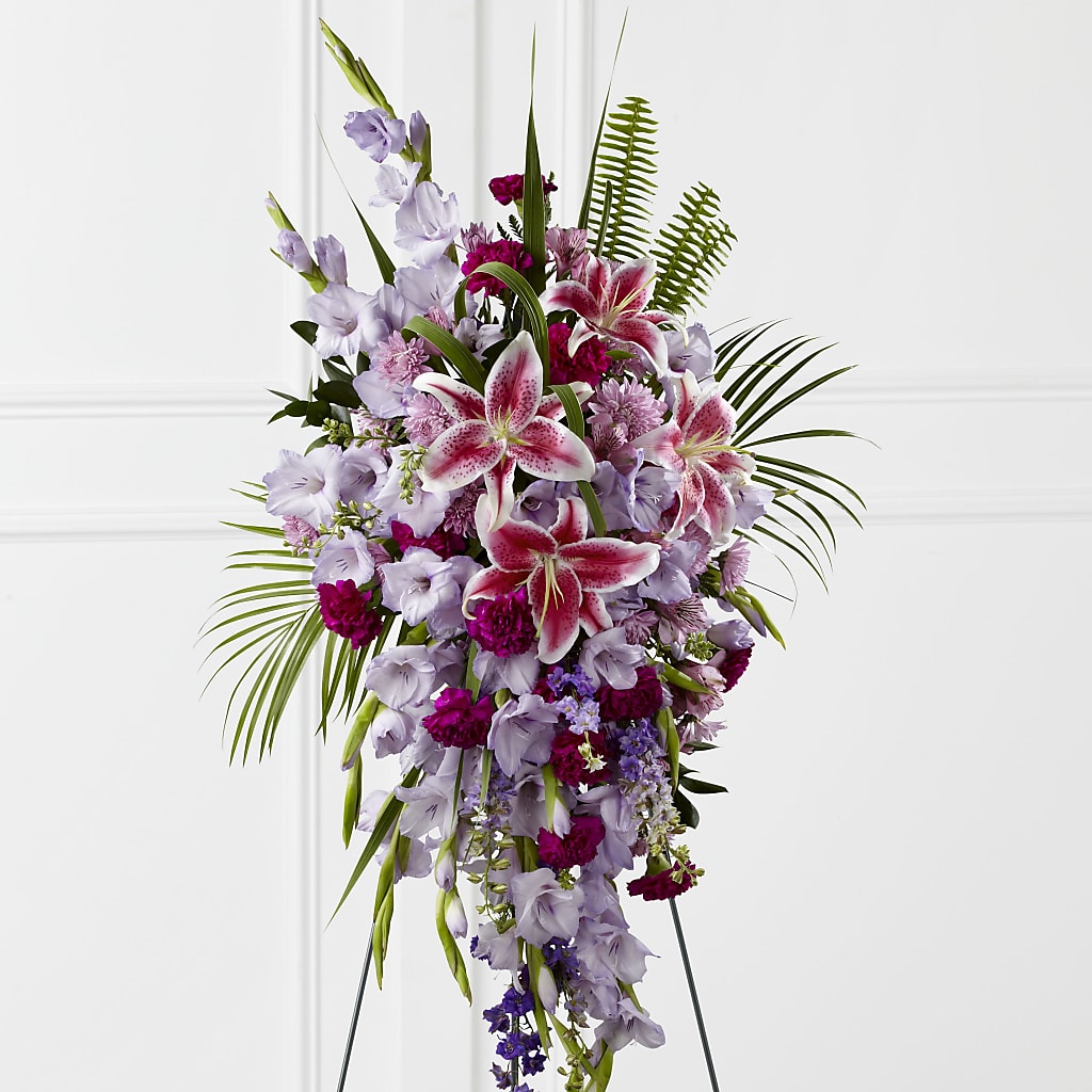 Tender Touch Standing Spray – D Florals, Jacksonville FL