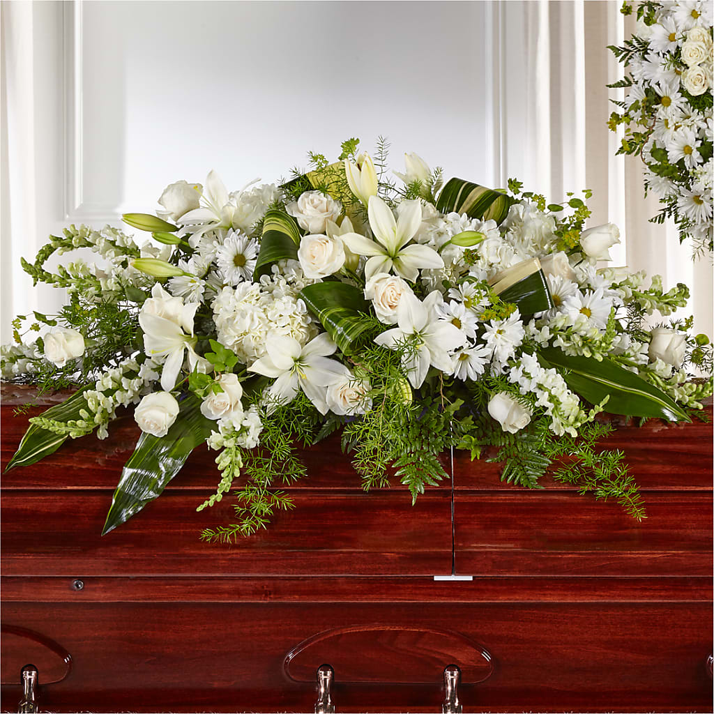 Abundance Casket Spray – D Florals, Jacksonville FL