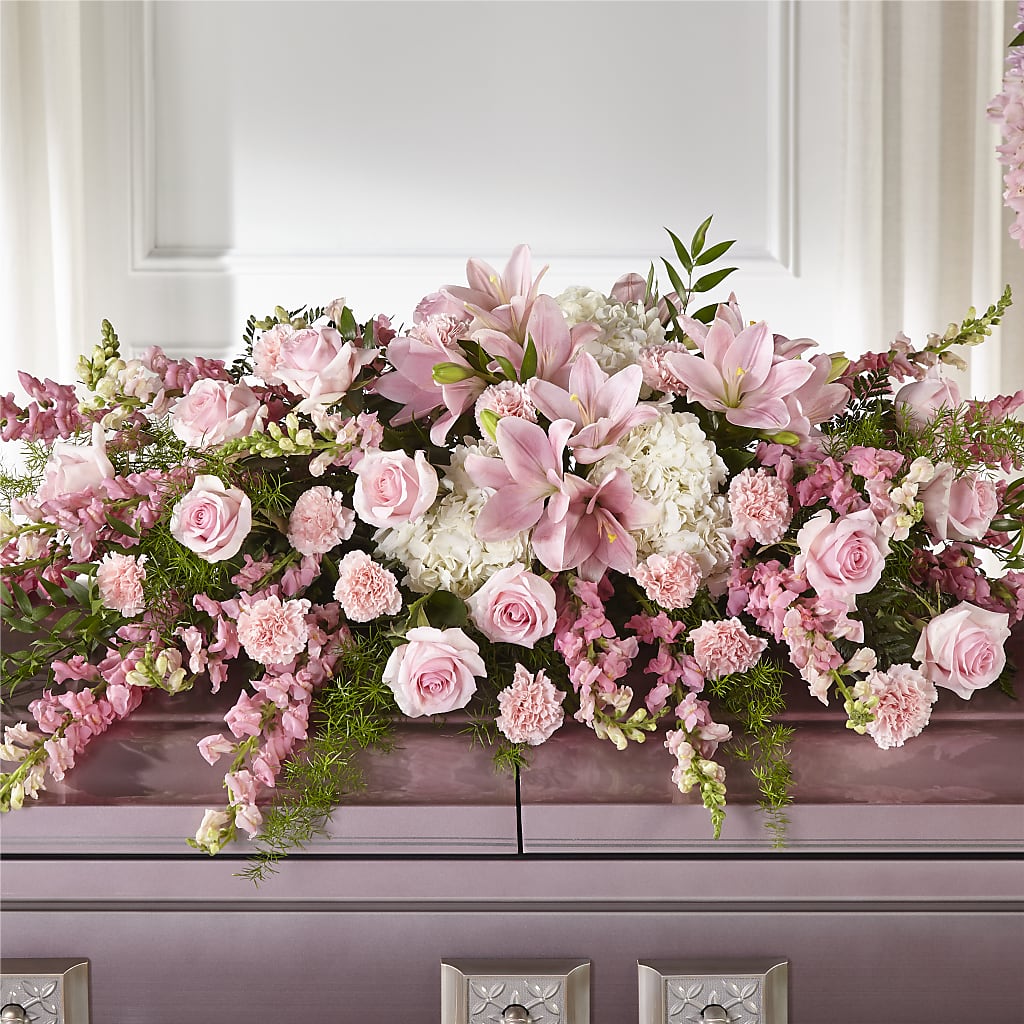 Life & Remembrance Casket Spray – D Florals, Jacksonville FL
