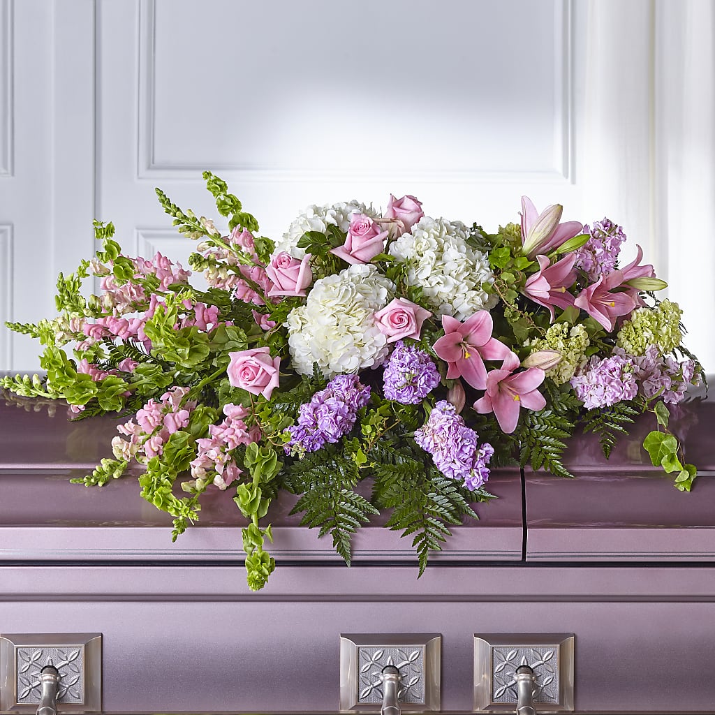 Life's Gratitude Casket Spray – D Florals, Jacksonville FL