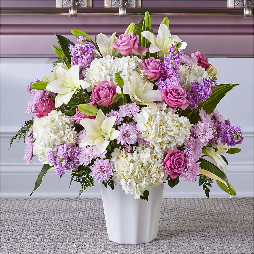 Heaven Sent Floor Basket – D Florals, Jacksonville FL