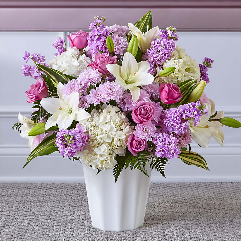 Heaven Sent Floor Basket – D Florals, Jacksonville FL