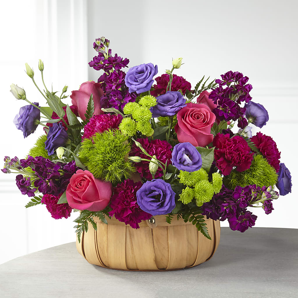 Serene Sanctuary Basket – D Florals, Jacksonville FL