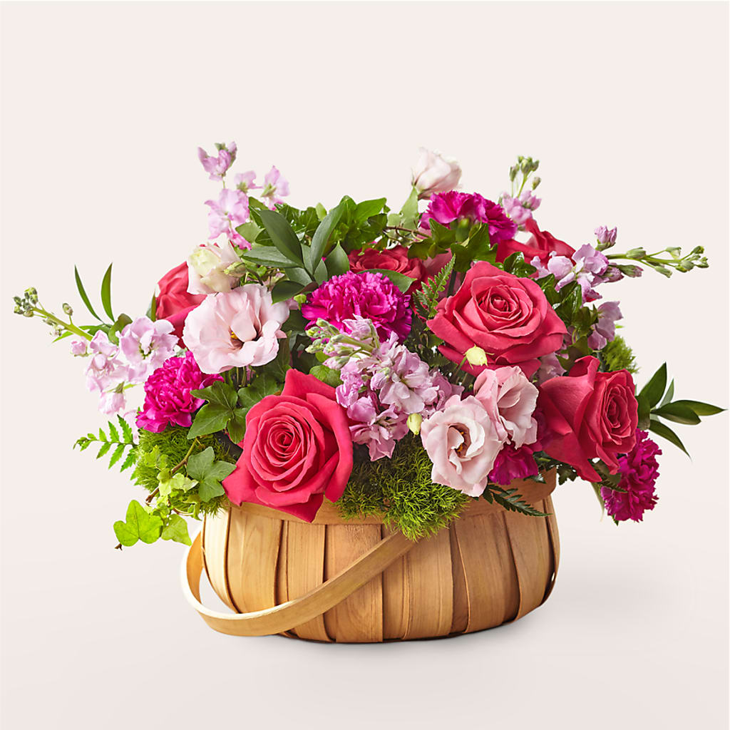 Radiance in Bloom Basket – D Florals, Jacksonville FL