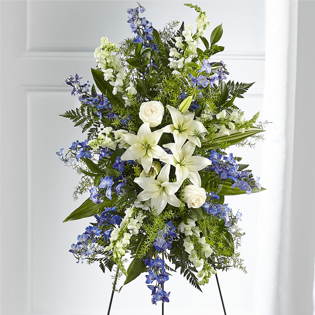 Faithful Friend Standing Spray – D Florals, Jacksonville FL