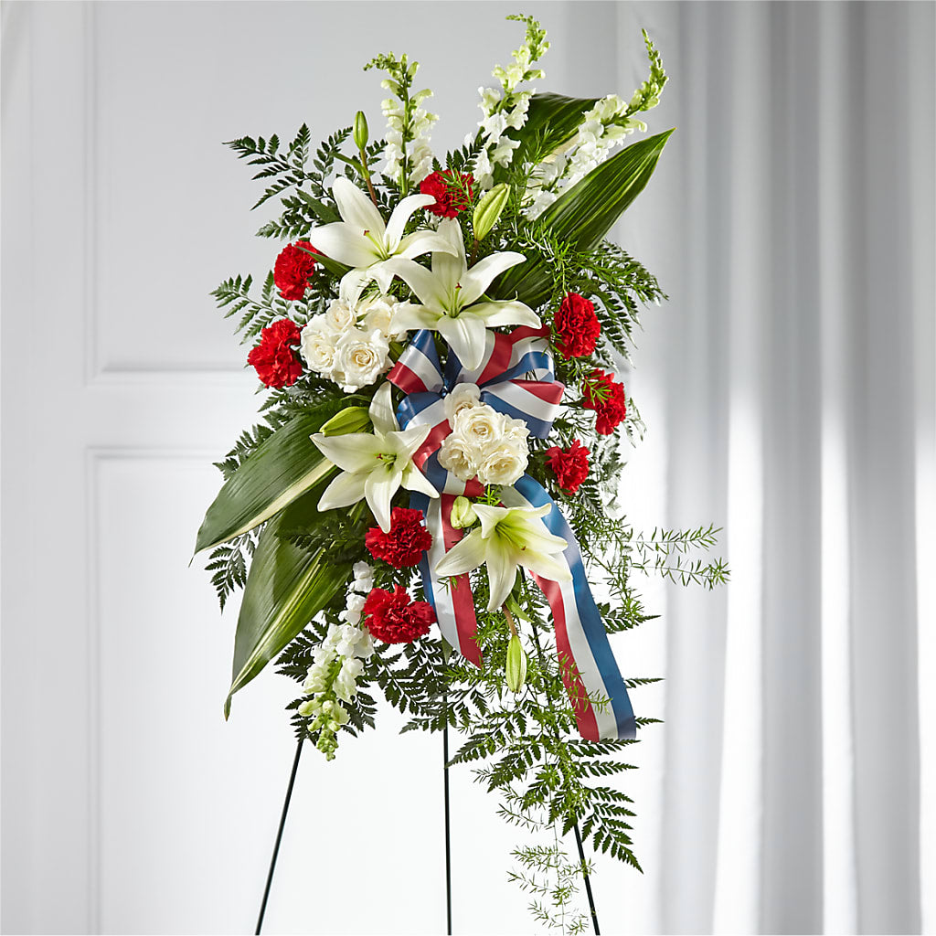 Stars of Life Standing Spray – D Florals, Jacksonville FL