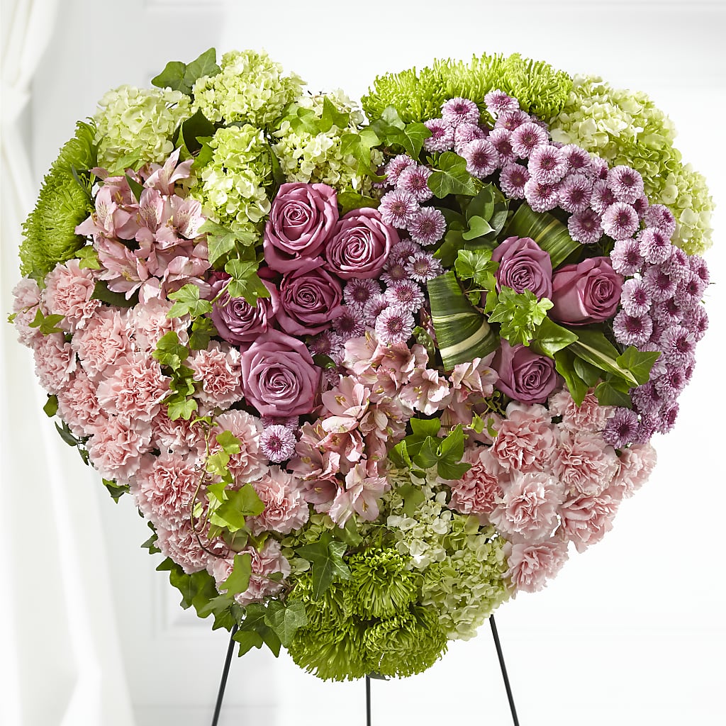 Heartwarming Standing Heart – D Florals, Jacksonville FL