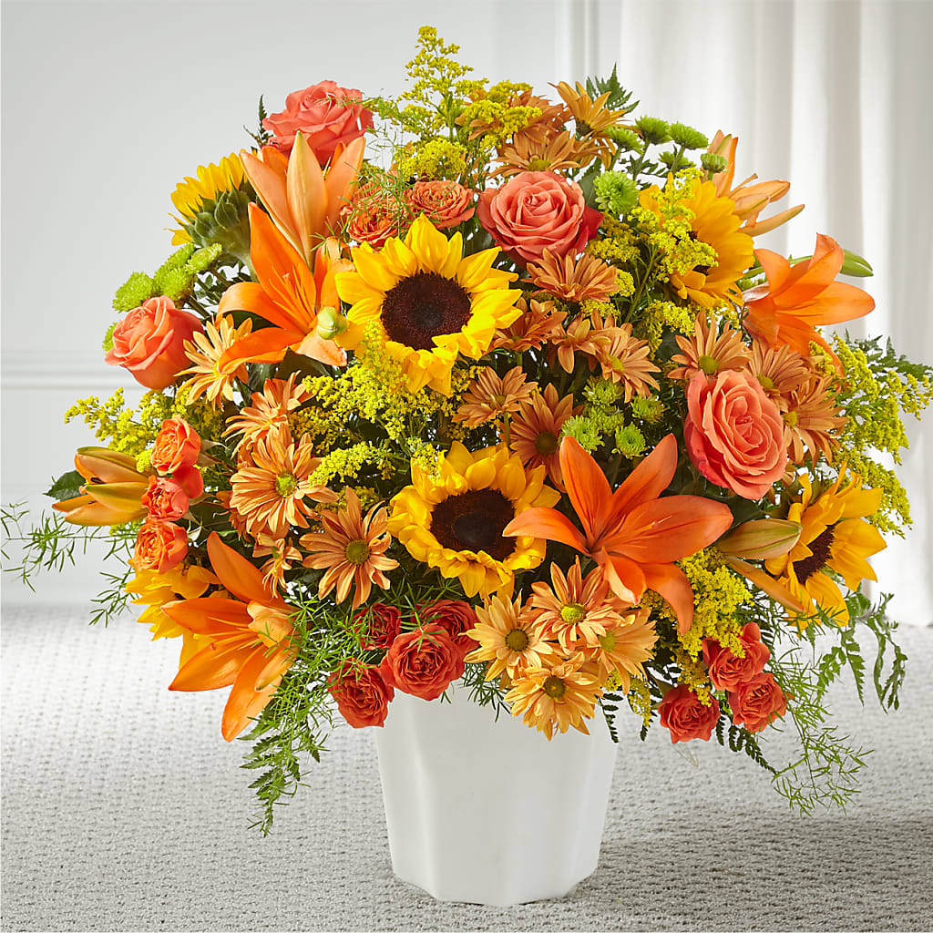 Harvest Thoughts Floor Basket – D Florals, Jacksonville FL