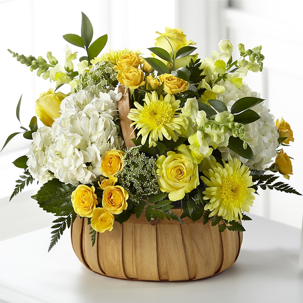 Rustic Remembrance Basket – D Florals, Jacksonville FL