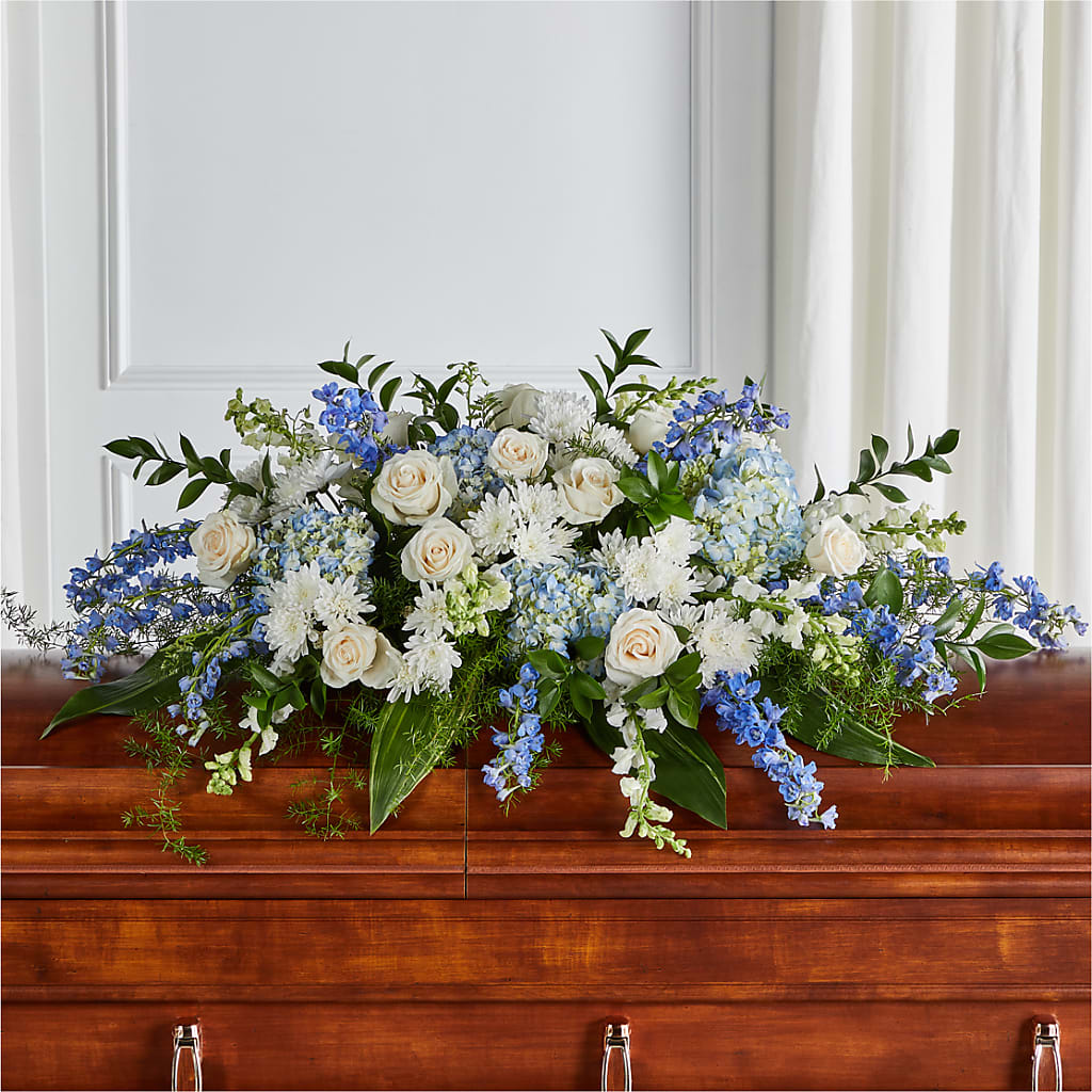 Timeless Essence Casket Spray – D Florals, Jacksonville FL
