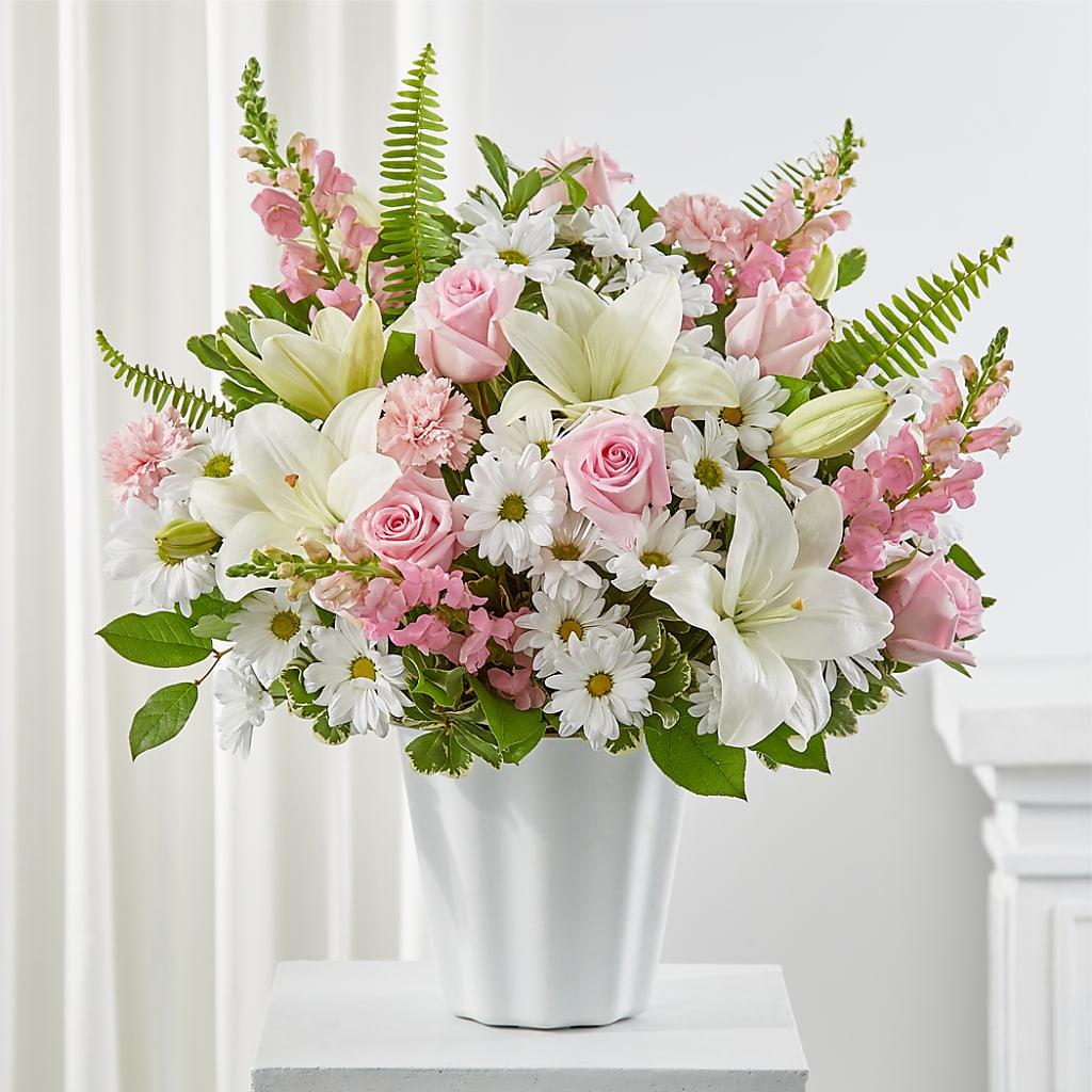 Soft Touch Tabletop Basket – D Florals, Jacksonville FL
