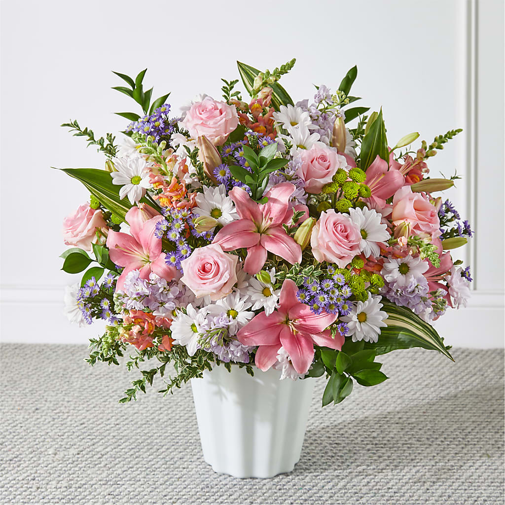Abundant Compassion Floor Basket – D Florals, Jacksonville FL