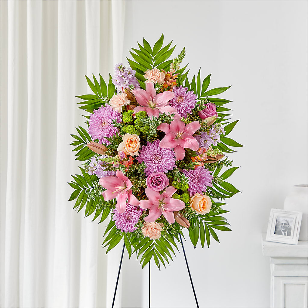 Love & Light Standing Spray – D Florals, Jacksonville FL