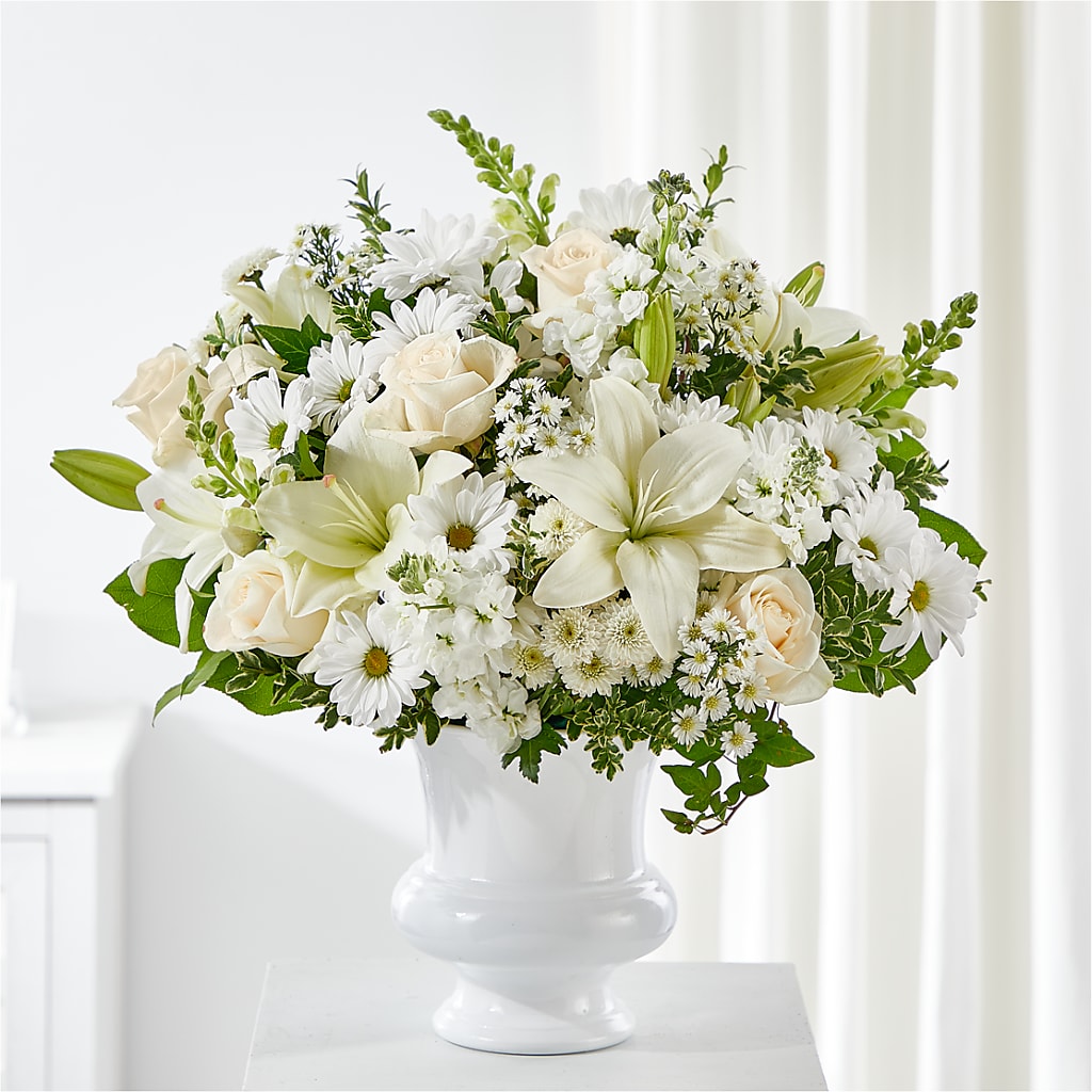 Uplifting Urn Arrangement – D Florals, Jacksonville FL