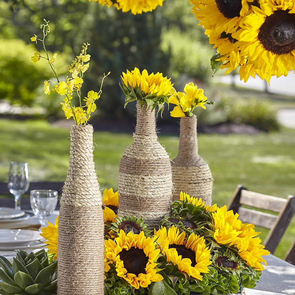 Sublime Garden Centerpiece – D Florals, Jacksonville FL