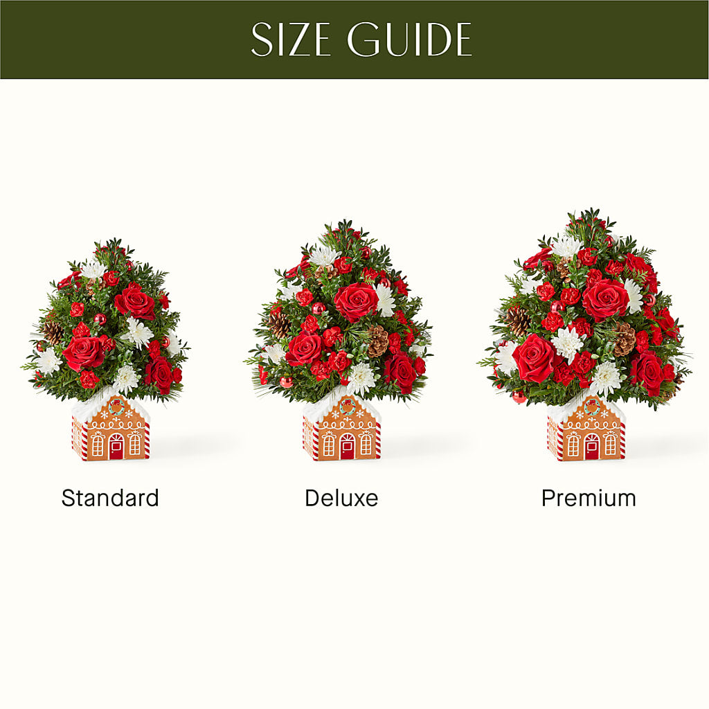 Spiced Gingerbread Tree –  D Florals, Jacksonville FL