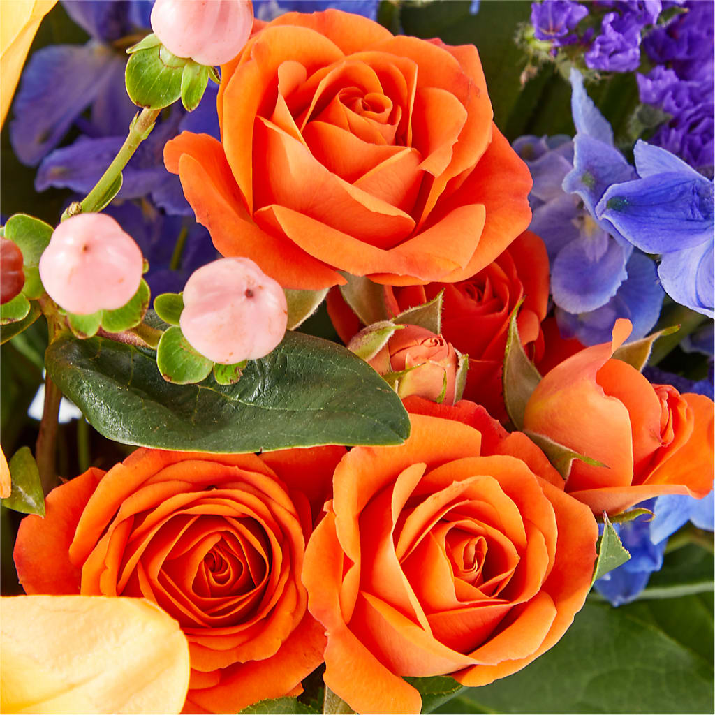 Radiant Citrus Box Bouquet –  D Florals, Jacksonville FL