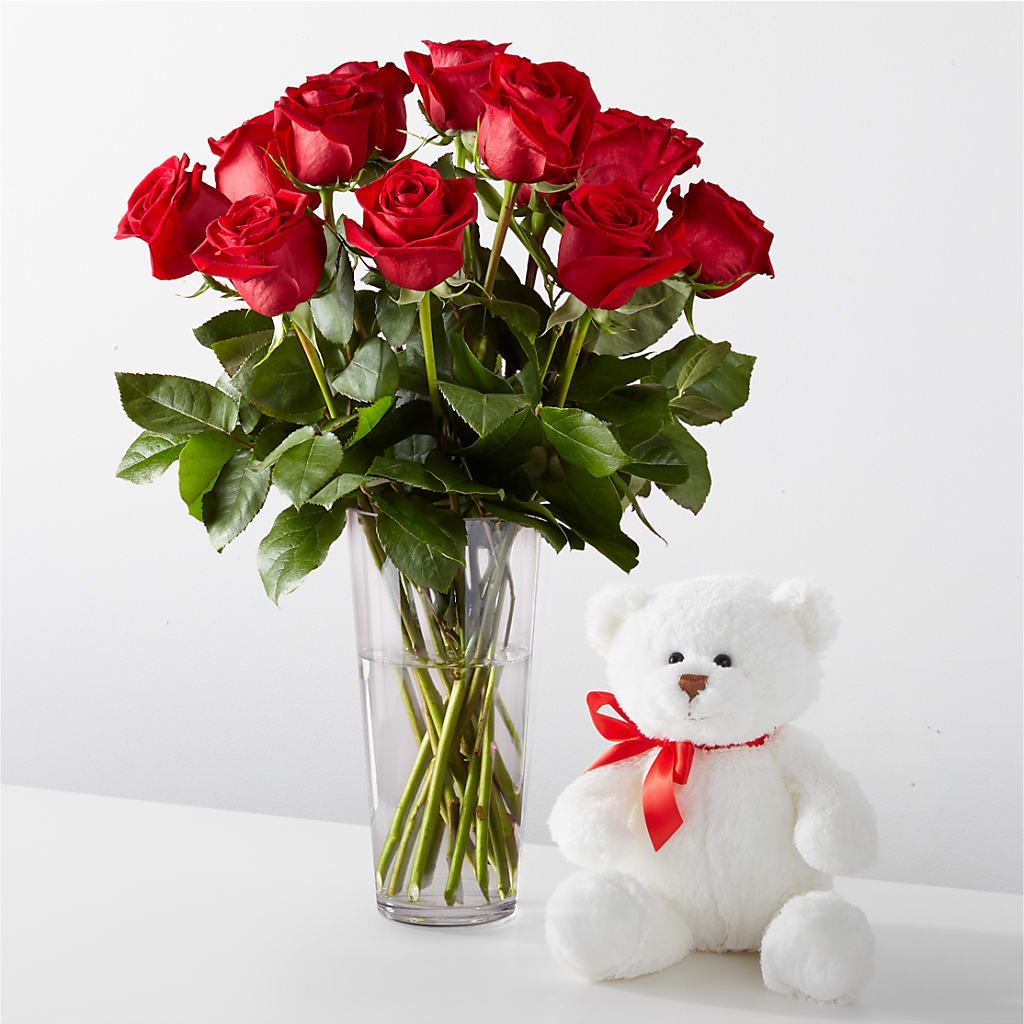 Romantic Long Stem Red Rose Bouquet Bundles –  D Florals, Jacksonville FL