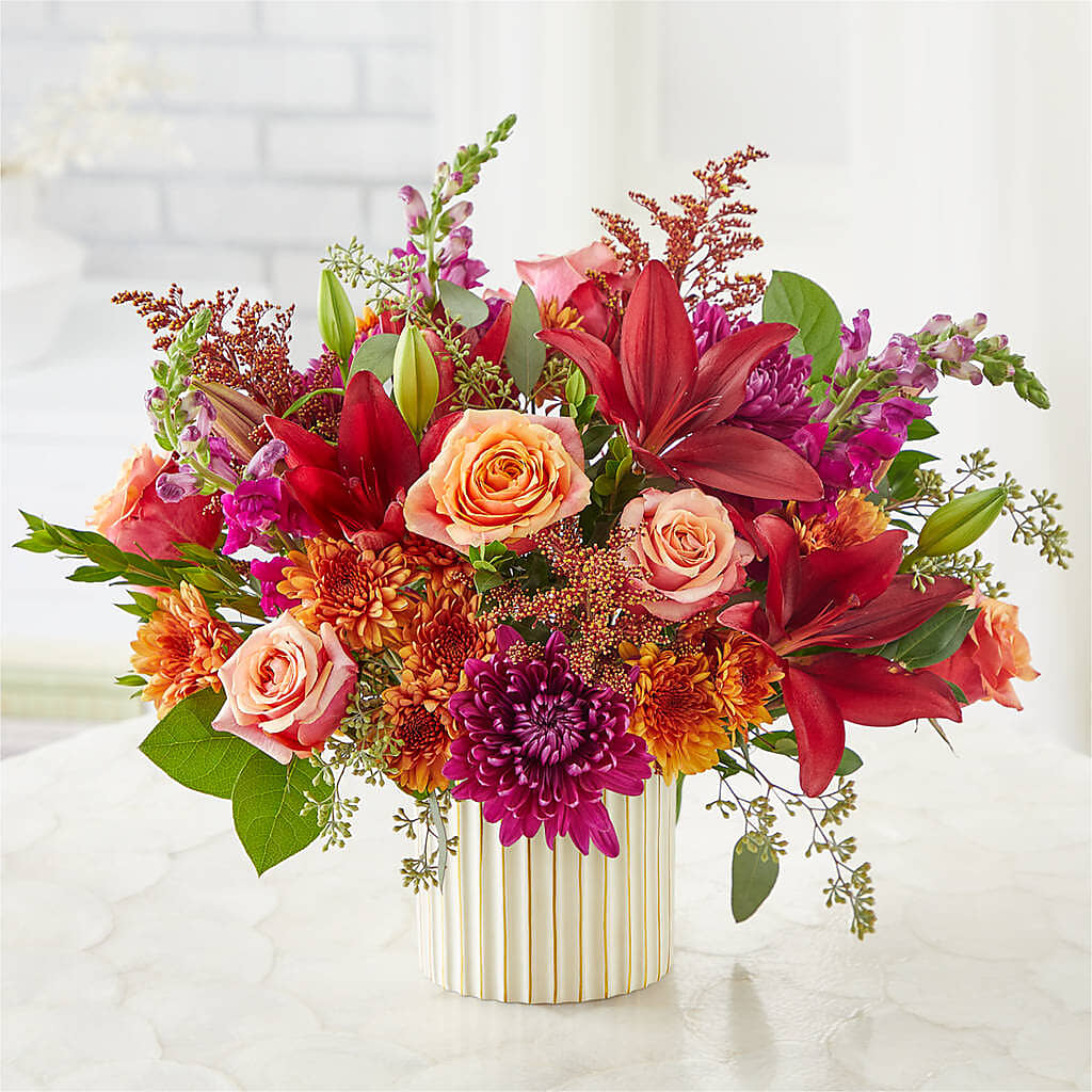 Burgundy Landscape Bouquet –  D Florals, Jacksonville FL