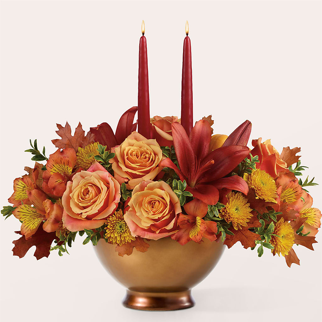 Harvest Table Centerpiece –  D Florals, Jacksonville FL