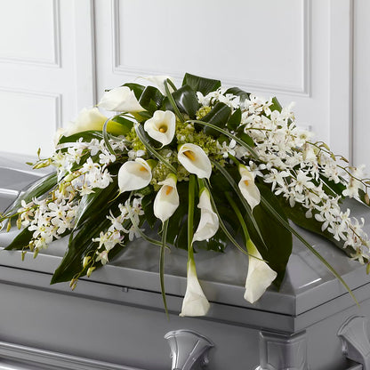Angel Wings Casket Spray –  D Florals, Jacksonville FL