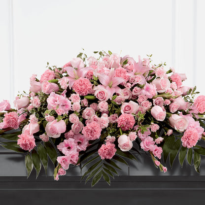 Garden of Comfort Casket Spray (Standard) –  D Florals, Jacksonville FL