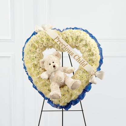 Precious Child Standing Heart –  D Florals, Jacksonville FL