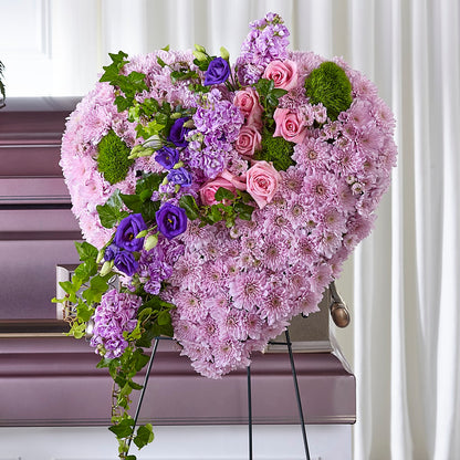 Treasured Love Standing Heart –  D Florals, Jacksonville FL