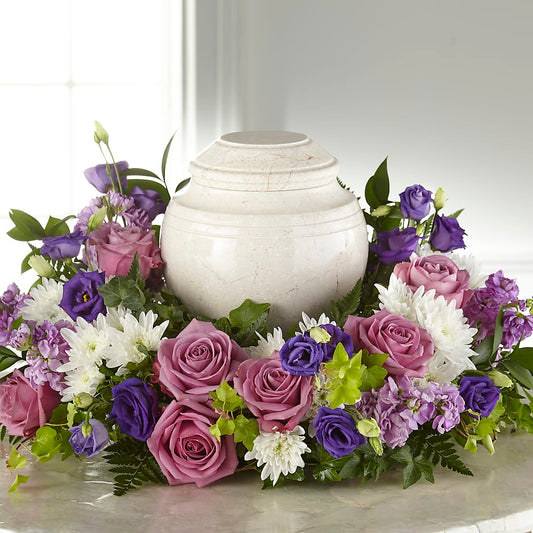 Blooming Sympathy Cremation Adornment –  D Florals, Jacksonville FL