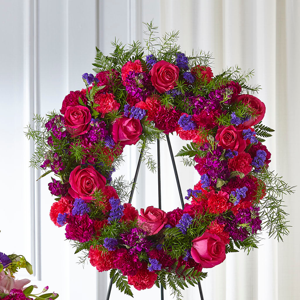 Calming Colors Wreath –  D Florals, Jacksonville FL