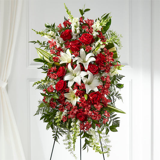Everlasting Memory Standing Spray –  D Florals, Jacksonville FL