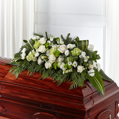Hopeful Gesture Casket Spray –  D Florals, Jacksonville FL