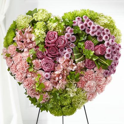 Heartwarming Standing Heart –  D Florals, Jacksonville FL