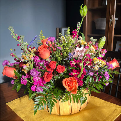 Garden of Life Basket –  D Florals, Jacksonville FL
