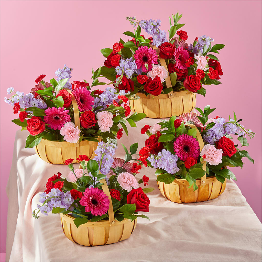 Pink Picnic Basket –  D Florals, Jacksonville FL