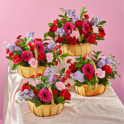 Pink Picnic Basket –  D Florals, Jacksonville FL
