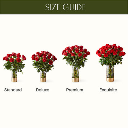 Classic Love Red Rose Bouquet –  D Florals, Jacksonville FL