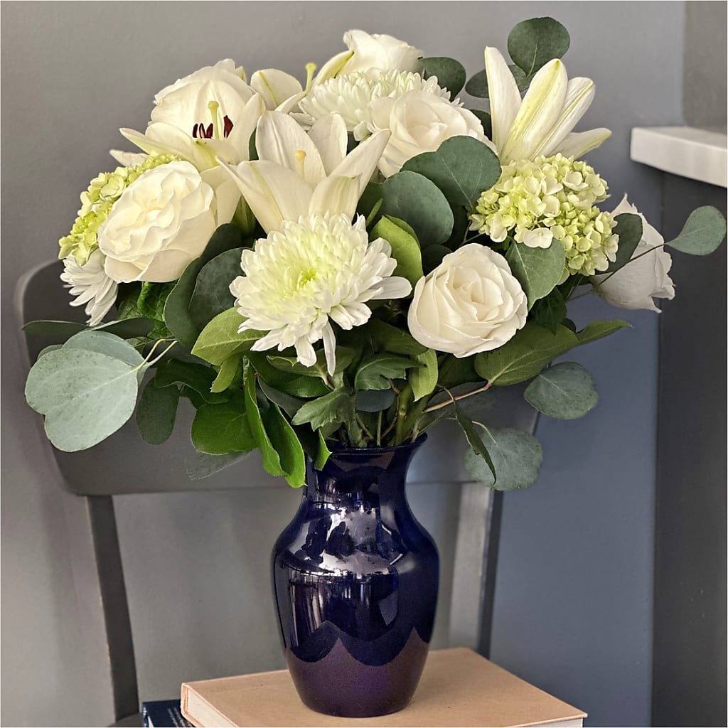 Snowy Dreams Bouquet –  D Florals, Jacksonville FL