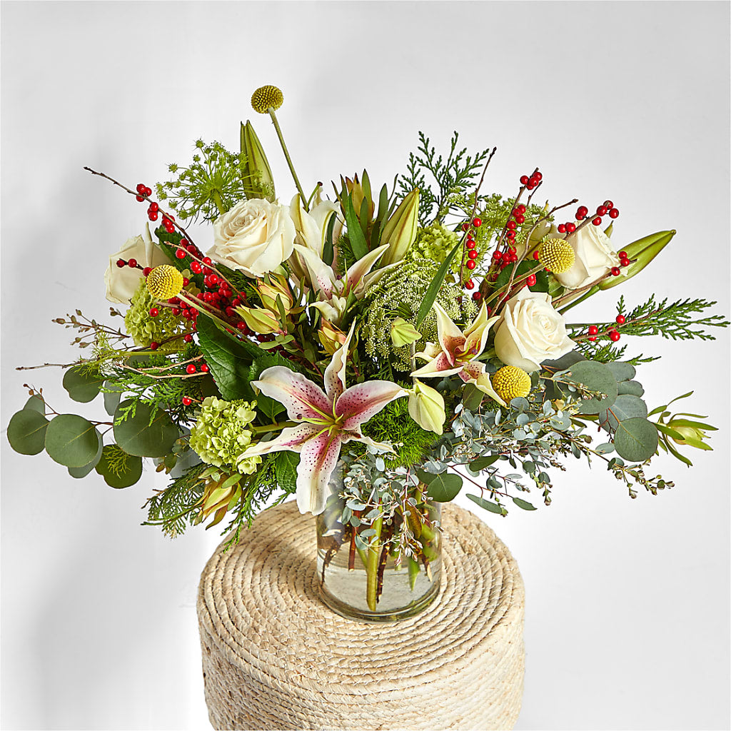 Berry & Bright Bouquet –  D Florals, Jacksonville FL
