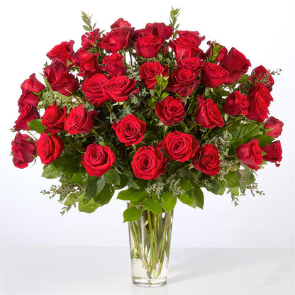 Forever Yours Fifty Stem Red Rose Bouquet –  D Florals, Jacksonville FL