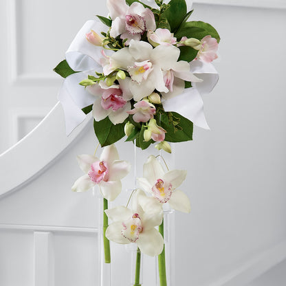 Perfect Entrance Pew Arrangement –  D Florals, Jacksonville FL