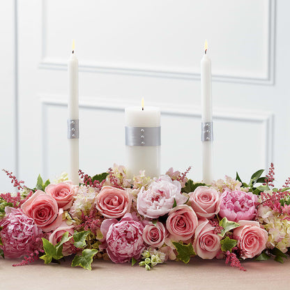 Worldwide Romance Unity Candle Arrangement –  D Florals, Jacksonville FL