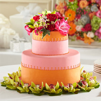 Sweet Citrus Cake Decor –  D Florals, Jacksonville FL