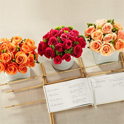 Dawn Rose Centerpiece –  D Florals, Jacksonville FL