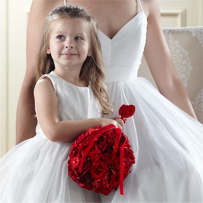 Pure at Heart Flower Girl Arrangement –  D Florals, Jacksonville FL